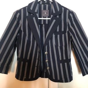 Pinstripe Blazer